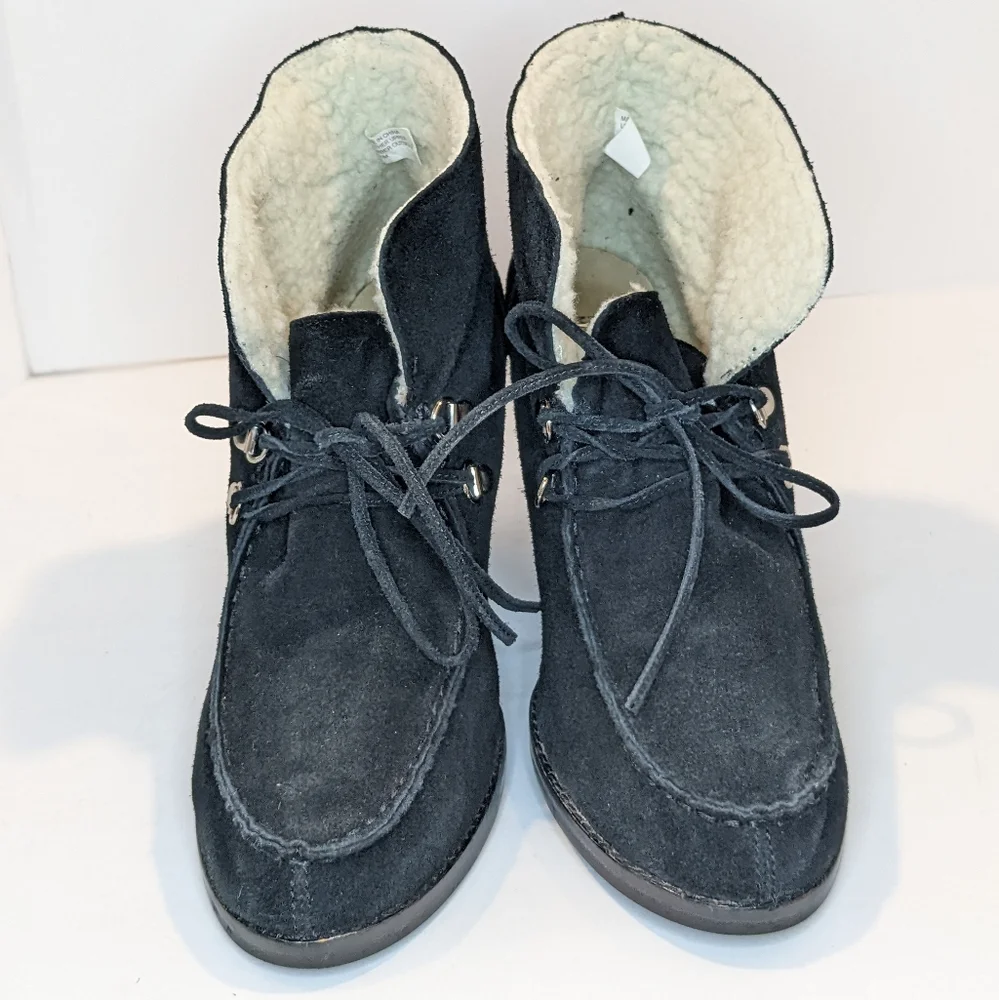 Michael kors suede wedges